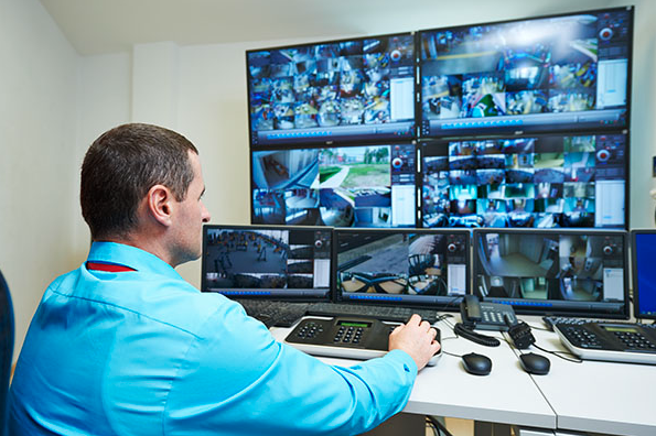 CCTV control room